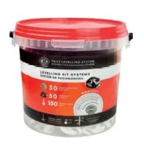 Система выравнивания плитки — tiles levelling set: 50 anti-scratch pads, 150 screws and 50 nuts