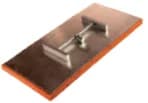 Aluminium float with orange rubber sponge