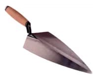 Гладилка — grinded leather handle with hammer (027)